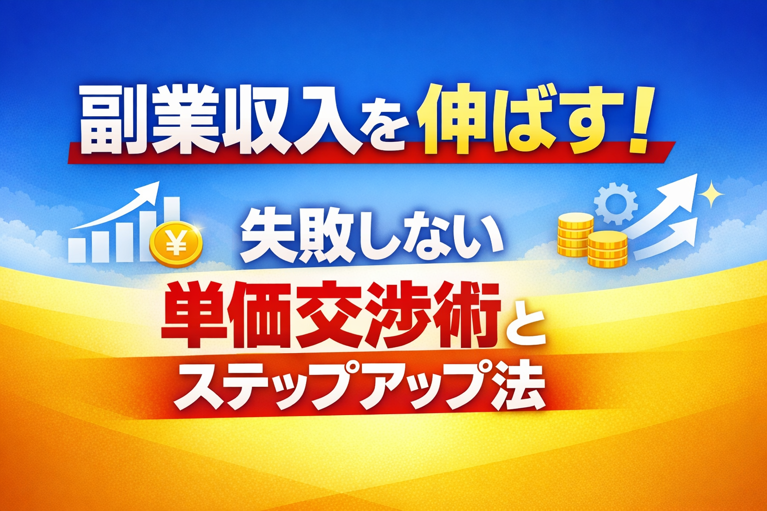 副業収入を伸ばす！失敗しない単価交渉術とステップアップ法
