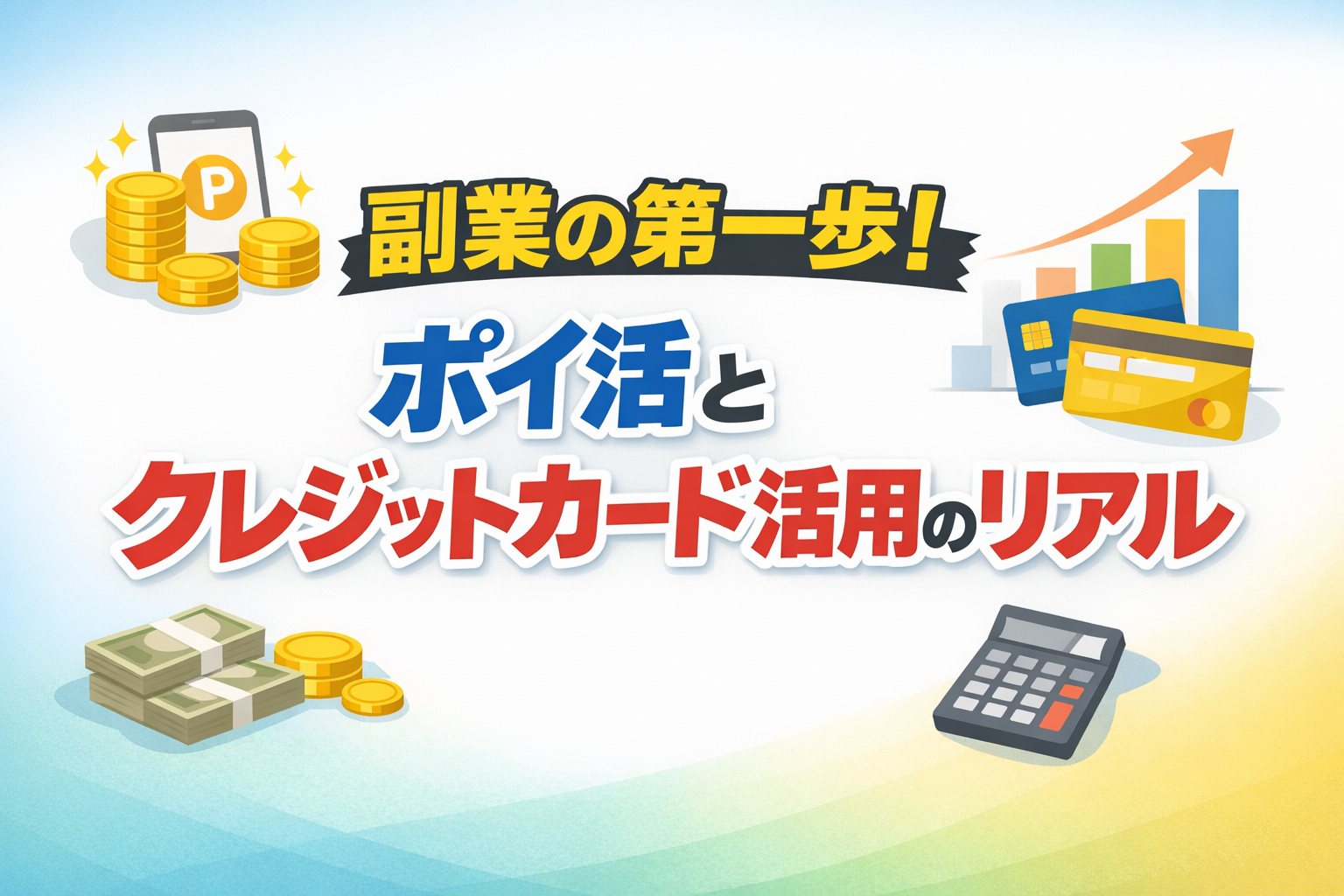 副業の第一歩！ポイ活とクレジットカード活用のリアル