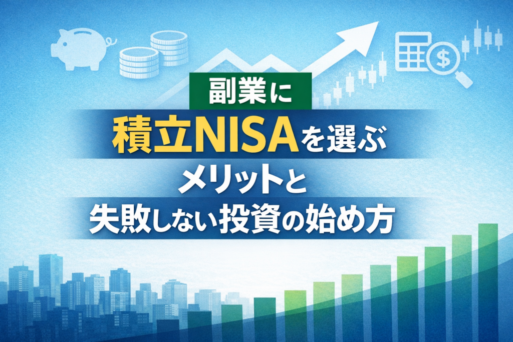 副業に積立NISAを選ぶメリットと失敗しない投資の始め方